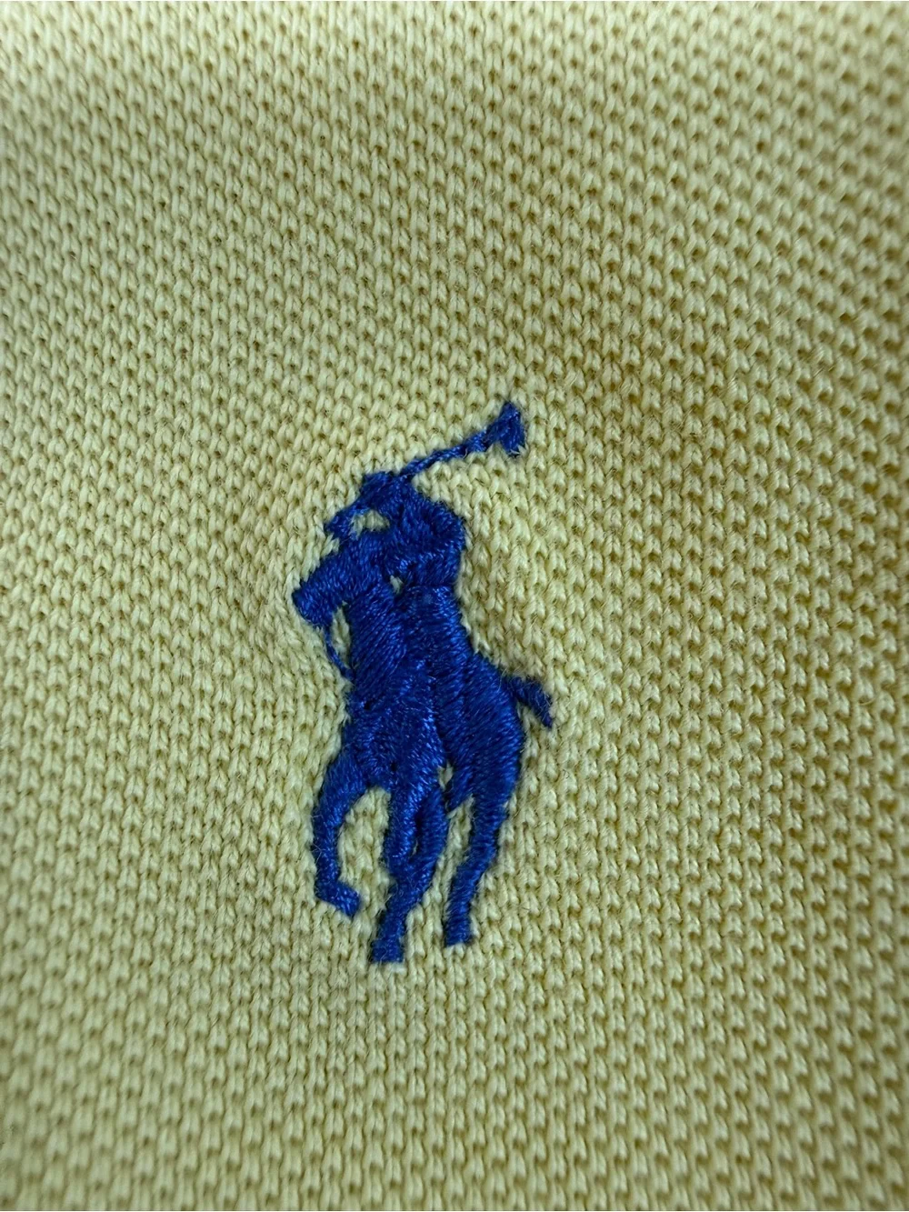 Polo Ralph Lauren Custom Fit Yellow Polo Shirt XL